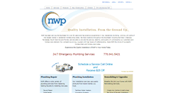 Desktop Screenshot of nwplumbing.com